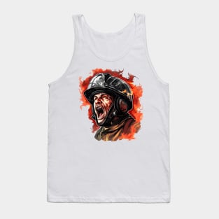 fire fighter design Tank Top